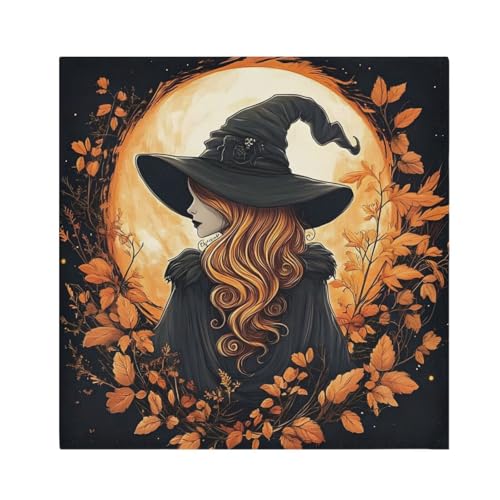 Servilletas de Tela Halloween Multicolor 20x20 in Set x6 miniatura 1