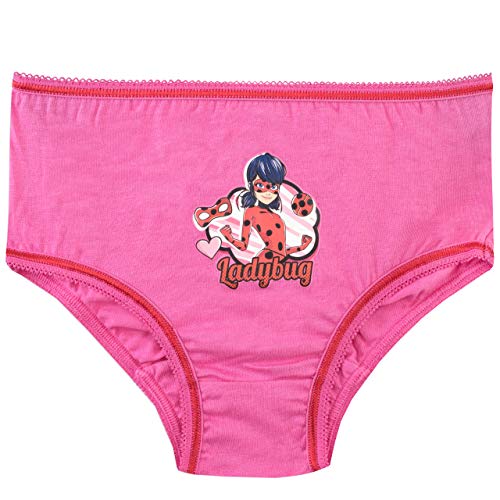 Miraculous Girls' Ladybug Underwear Pack of 52