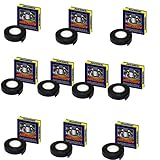 BandelOne enthält 10x5m Elektro Isolierband selbstverschweißend Schwarz Kfz Elektrik