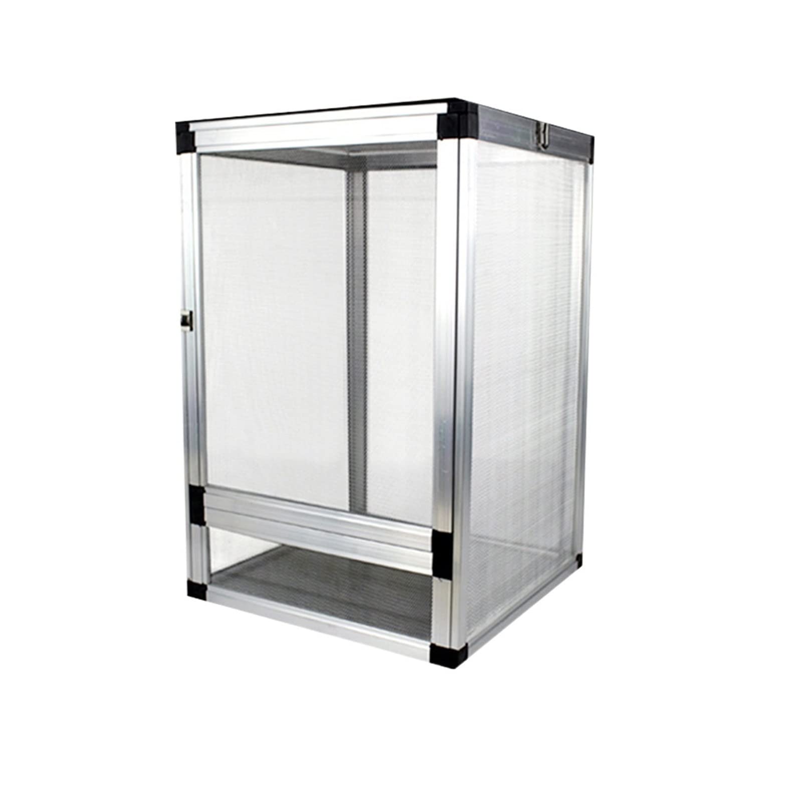 SISWIM Caja de Alimentación de Insectos Caja de alimentación Comedero for Reptiles Transparente Comedero for Reptiles de Aluminio Arañas Lagartos Grillos Caja Alimentación Reptiles