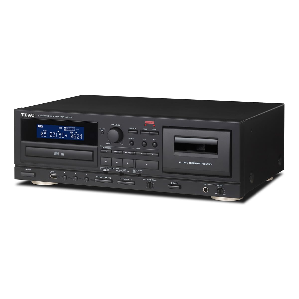 AD−850カセットデッキ/CDプレ−ヤ Amazon.co.jp: ティアック カセットデッキ CDプレーヤー AD-850 : 家電