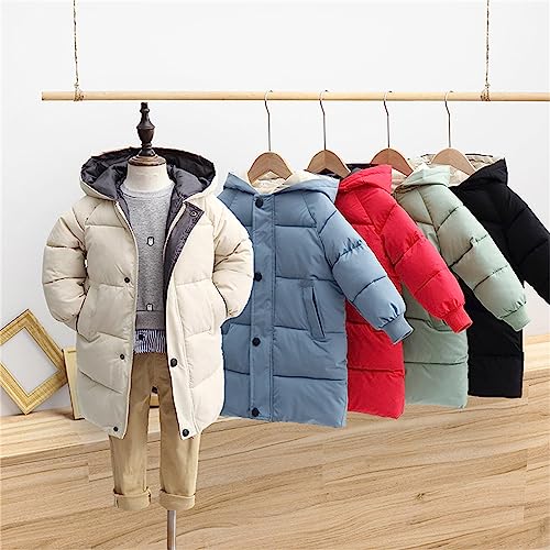 Girls Boys Winter Outerwear Hooded Down Coat Packable Lightweight Warm Puffer Down Jacket with Fu𝚛4