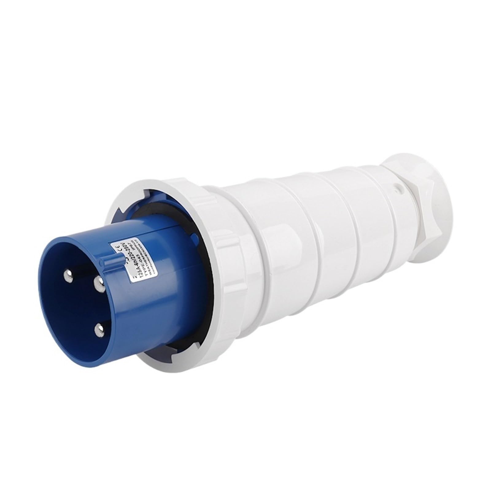 ZQ-043 enchufe de aviación de 3 pines 3X125A impermeable IP67 enchufe industrial trifásico de cuatro cables 125a