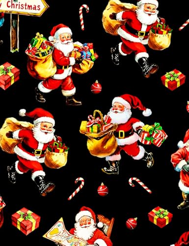 Image of RAISEVERN Couples Christmas Matching Pajamas 2 Piece Women Men Xmas Pjs Soft Pajama Set Long Sleeve Loungewear Warm Sleepwear