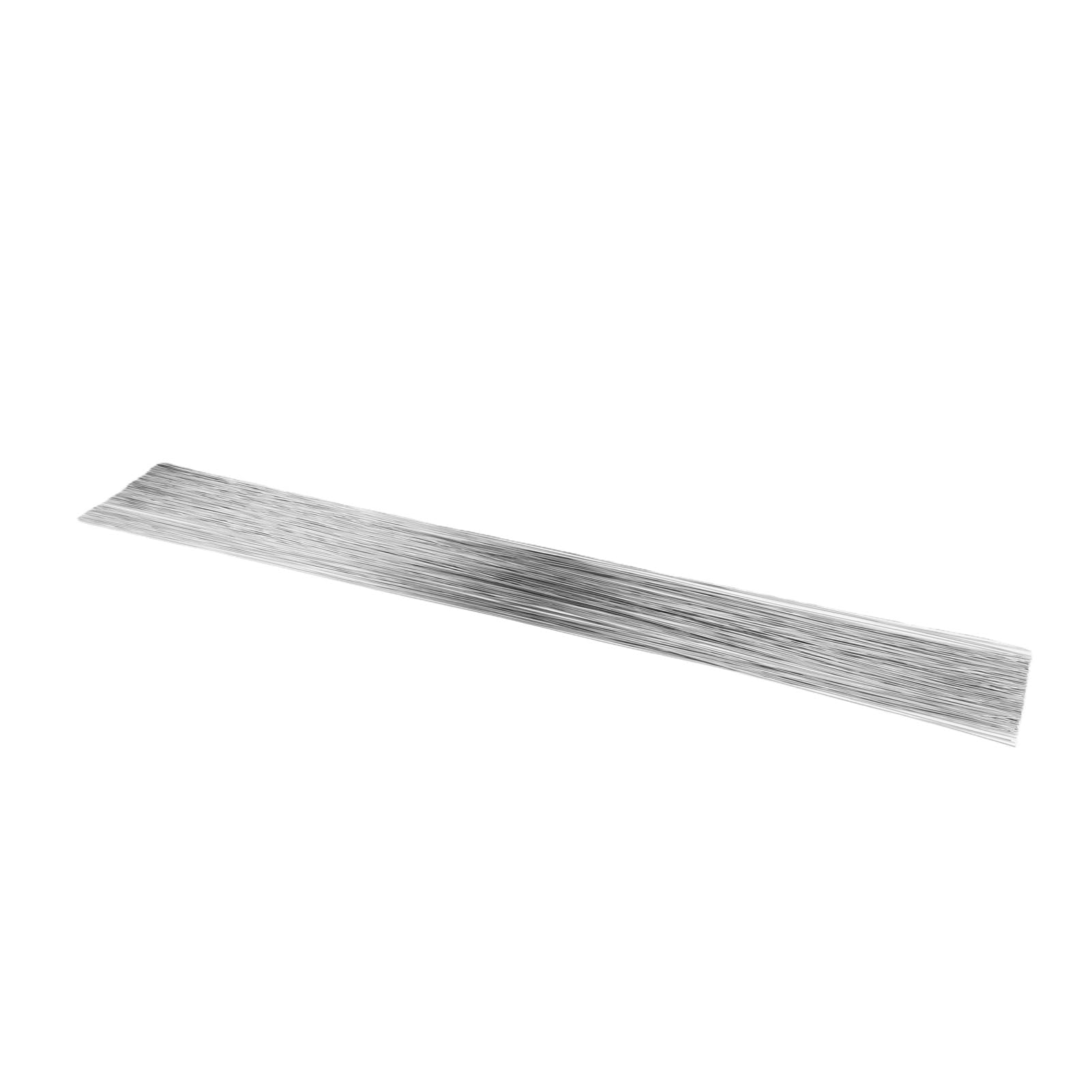 GOWENIC Asta per Saldatura in Acciaio Inossidabile da 1 Mm, Confezione da 100 |Elettrodo Ad di Argon per Cantiere Edile di Officina Agricola