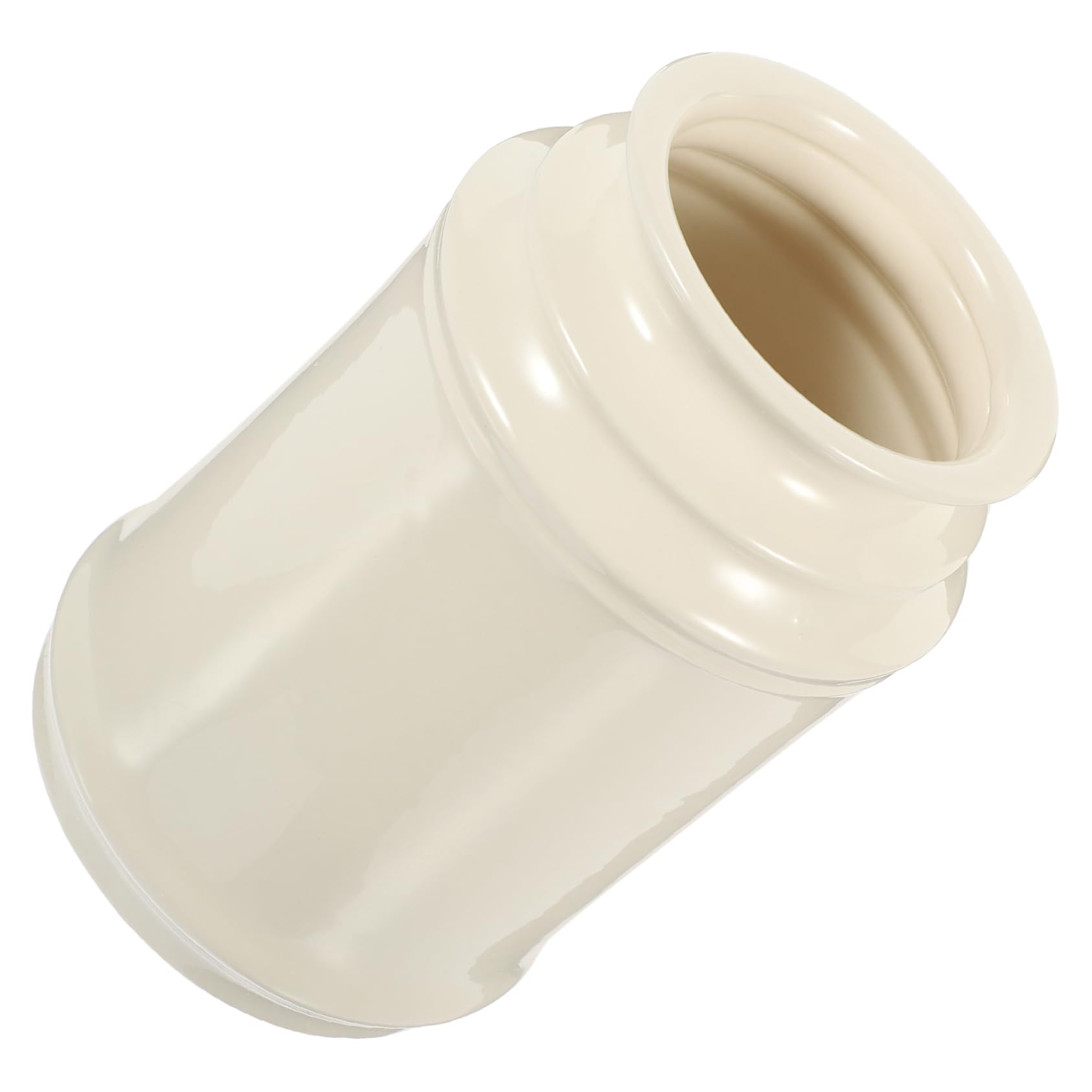 ABOOFAN Céramique Blanche Pot à Ustensiles Rangement Pratique, Cuisine