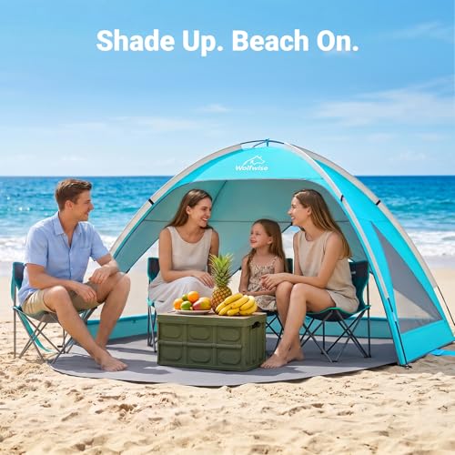 Wolfwise 3-4 Person Beach Cabana