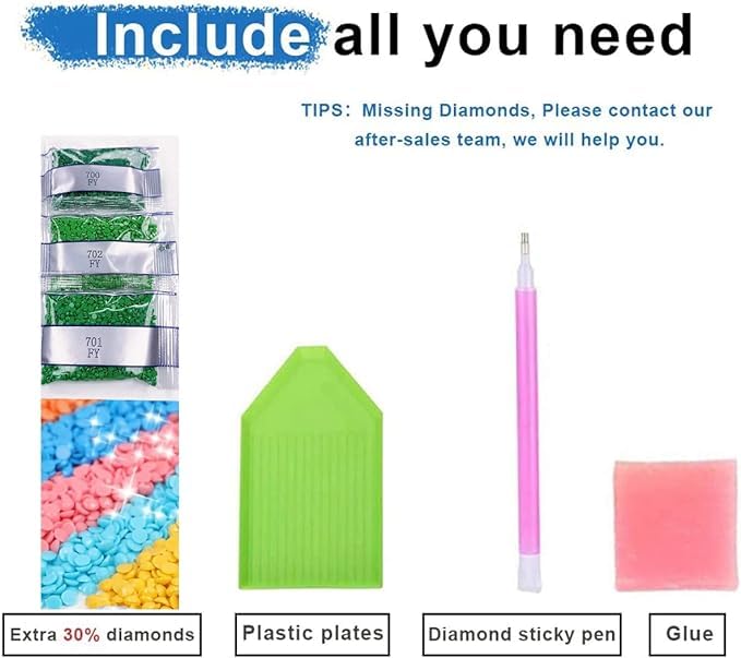KYFQSDZ Pooh - Kits de pintura de diamantes para adultos principiantes, kit de arte de diamantes de dibujos animados, kit de arte de gemas de diamante redondo completo para adultos, decoración de
