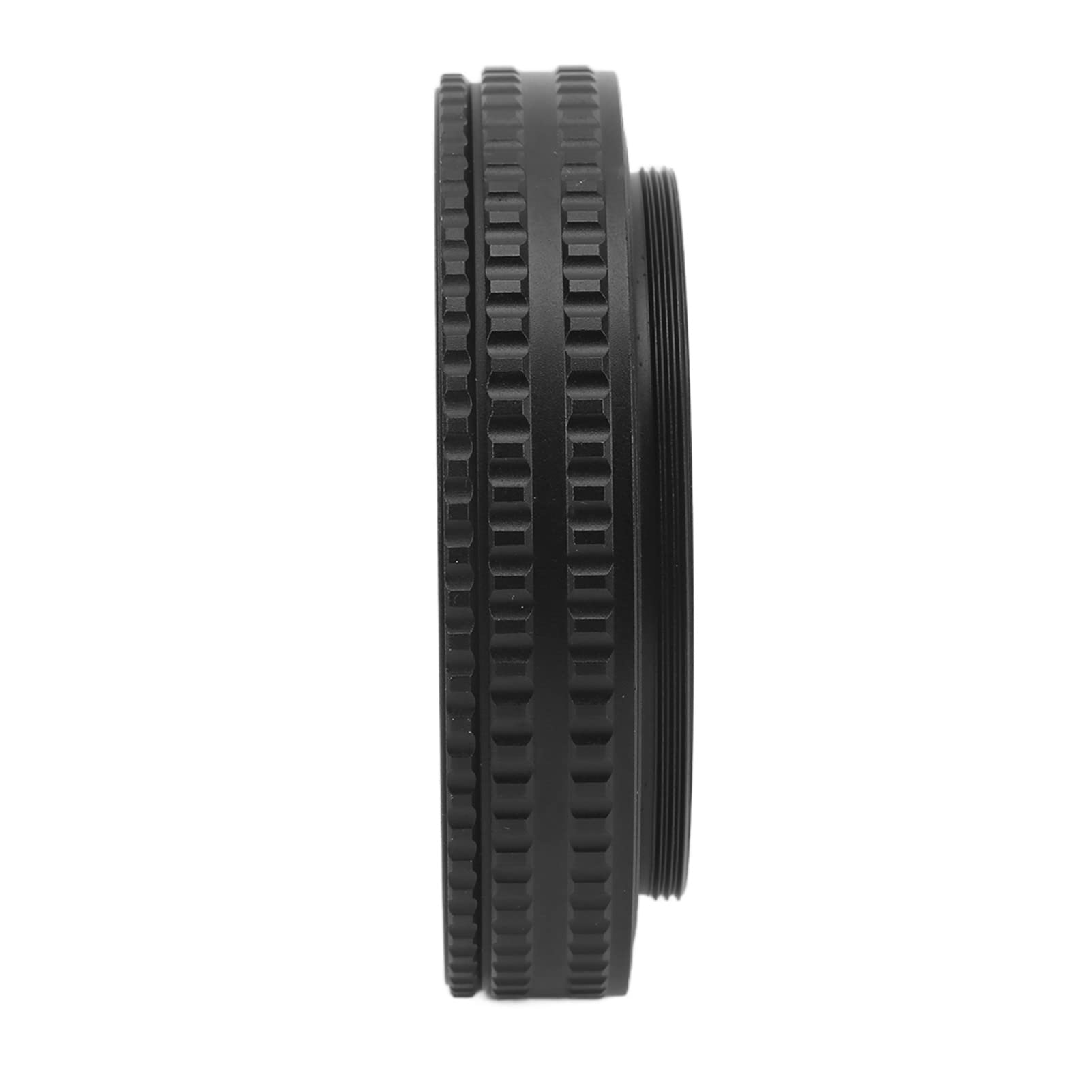 Adaptador Helicoidal de Enfoque Tubo de Extensión Barril Lente M65 a M65 17-31 Mm Aleación Aluminio Tratamiento Extinción Pared Interior Anodizado Negro con Mon