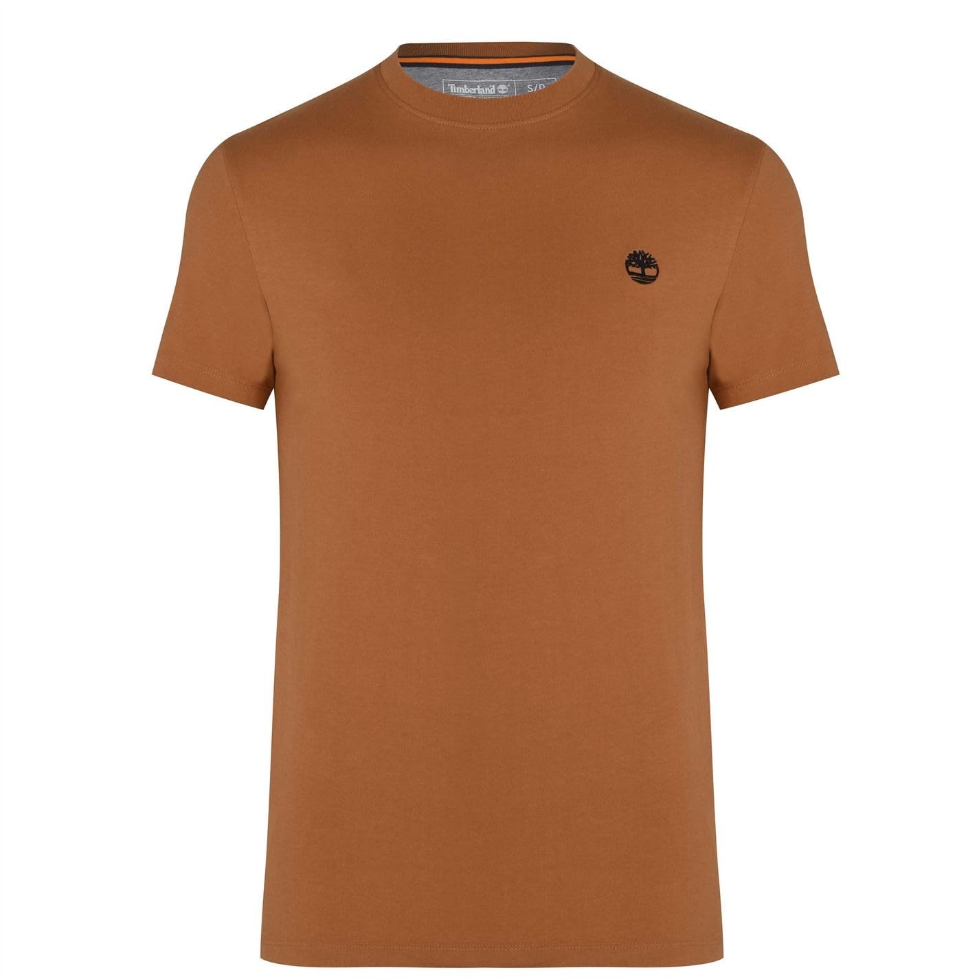 Timberland Men's Ss Dun-river Crew T T-Shirt, Yellow, M