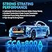 AGM Battery BCI Group 94R Car Battery-12V 80AH H7 Size 94R Automotive Battery, 12V Start-Stop AGM Car Batteries, Deep Cycle, 800CCA, 155RC, Dimensions 12.4