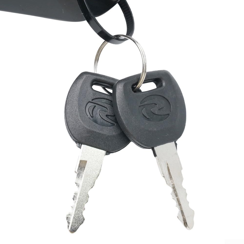 Scatola batteria per ripiano bici elettrica, custodia capacità batteria bici elettrica, custodia in plastica per supporto 1865 di grande capacità 48V nero