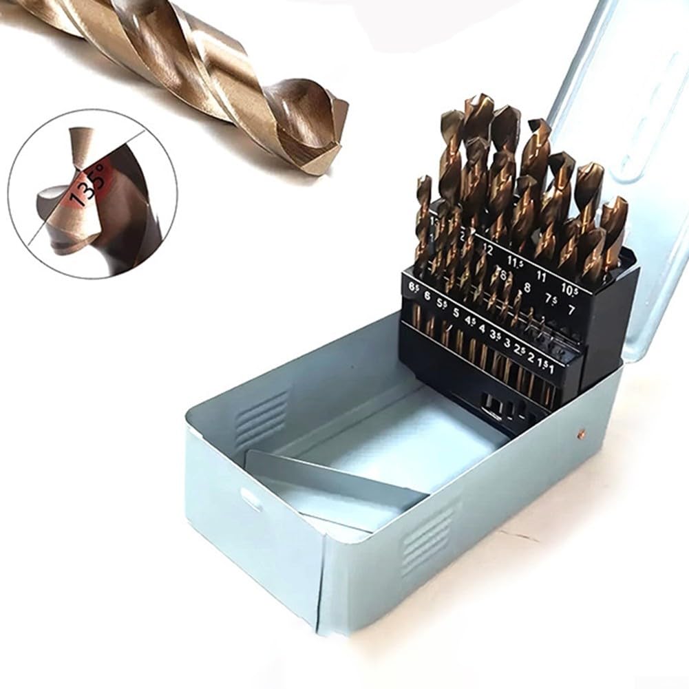 Set Taladro 25pcs Para Metal Hormigón para madera Set Taladro