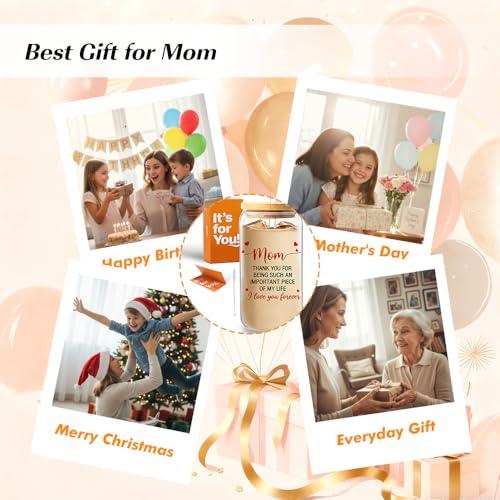 Save 20% on Best Mom Ever Gift Set - Glass Tumbler with Card - Image 5