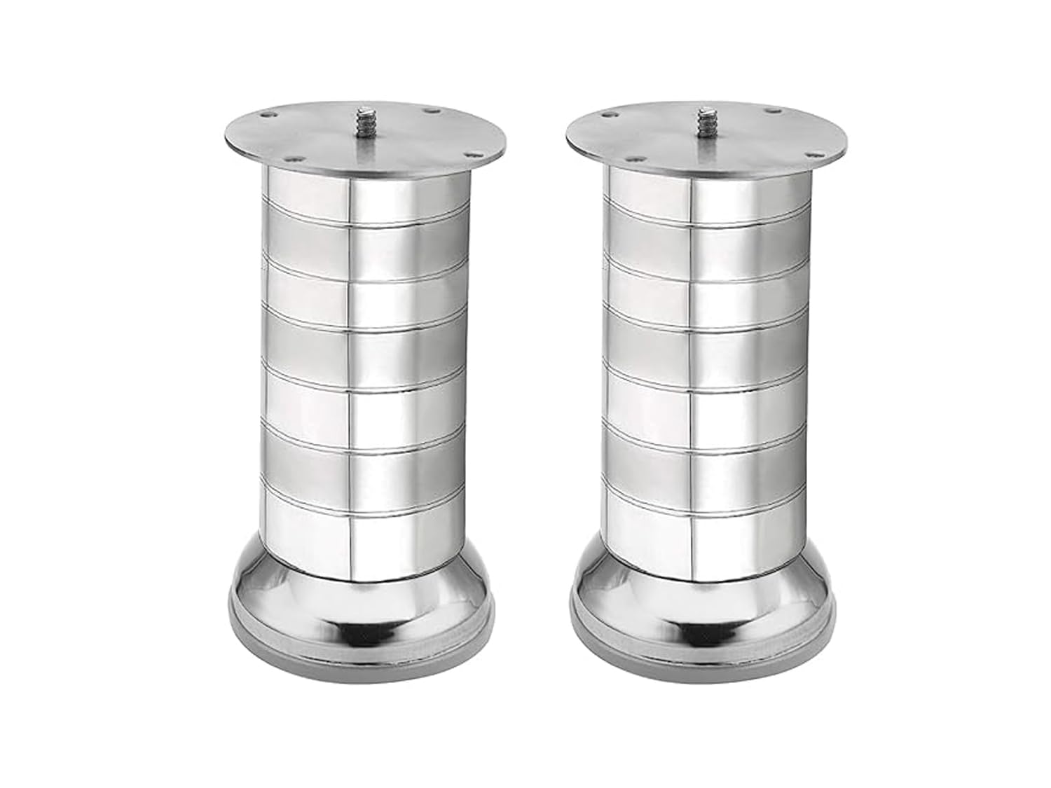 RAB Sofa Leg Stainless Steel (Code:- Somo Line, Size- 65mm, 10inch, Finish:- Tuton, Pack of 2 PCS Sofa Leg)-image-40