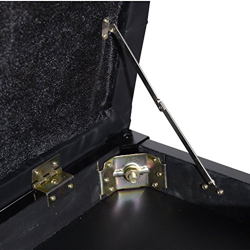 HOMCOM pianokruk pianobank piano bank make-upkruk kruk met opbergruimte (76 x 36 x 50 cm) - Image 8