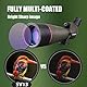 Svbony SV13 Spektiv 20-60x80, Tischstativ, Smartphone Adapter, HD Wasserdicht Porro Prisma Abgewinkelt Spektiv Spotting Scope für Vogelbeobachtung