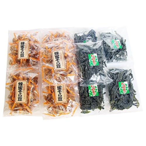 わかめとそらまめ健康志向Bセット(2種、10コ)当たると良いねセット(omtma8798k)