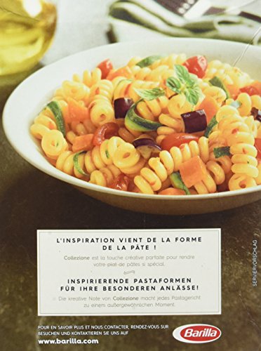 Barilla Fusilli Bucati Corti La Collezione 500 g (Lot de 4)
