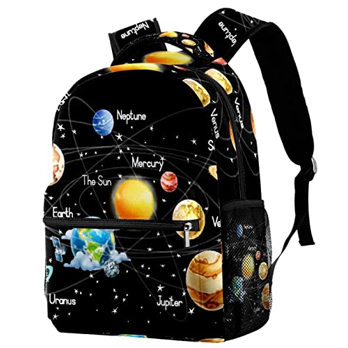 Sac à dos voyage espace et planètes idéal pour le camping et les sorties scolaires
