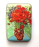 Poppies and Daisies - Van Gogh Armored Credit Card RFID Block Wallet and Cash Holder