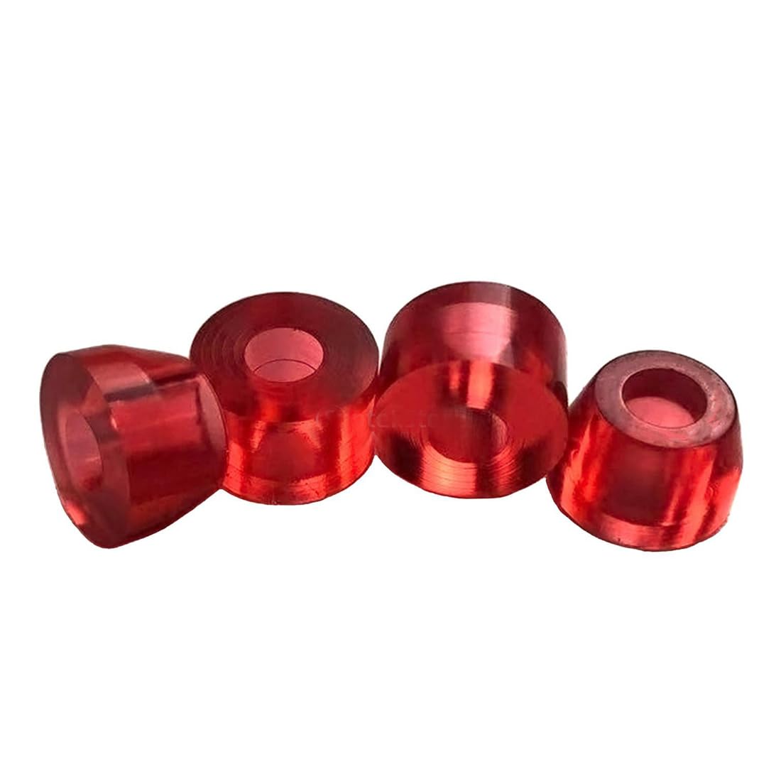 Bujes de Camiones Longboard, 4 piezas, PU, Amortiguador, Accesorios para Skateboard