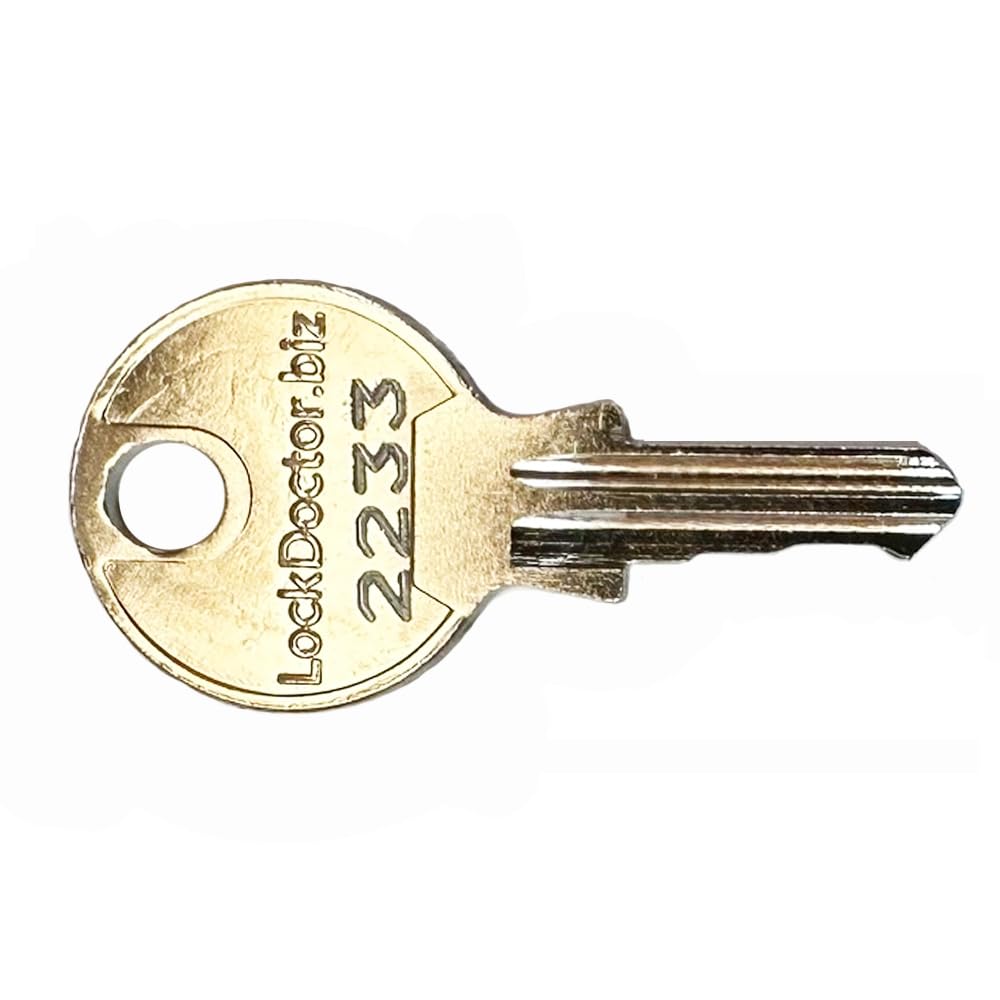 Lockdoctor.biz Replacement Emka Dirak 2233 / 2233X Universal Keys For Alarm Panels | Electrical Cupboards, Server Cabinets & Network Racks, Switchgear & Control Panels, Office Furniture & More