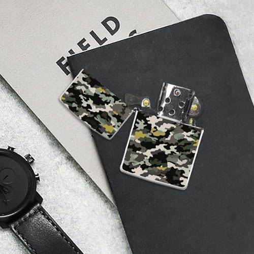 Funda Metálica para Encendedor Abstract Camouflage miniatura 7