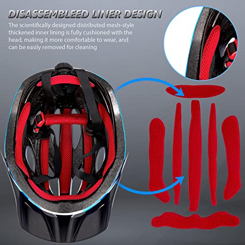 Gudook 055 Bike Helmets For Men - Women Bicycle Helmet Adult - Certified Lightweight Comfort Adjustable Cycling Helmet With Detachable Visor thumb #2