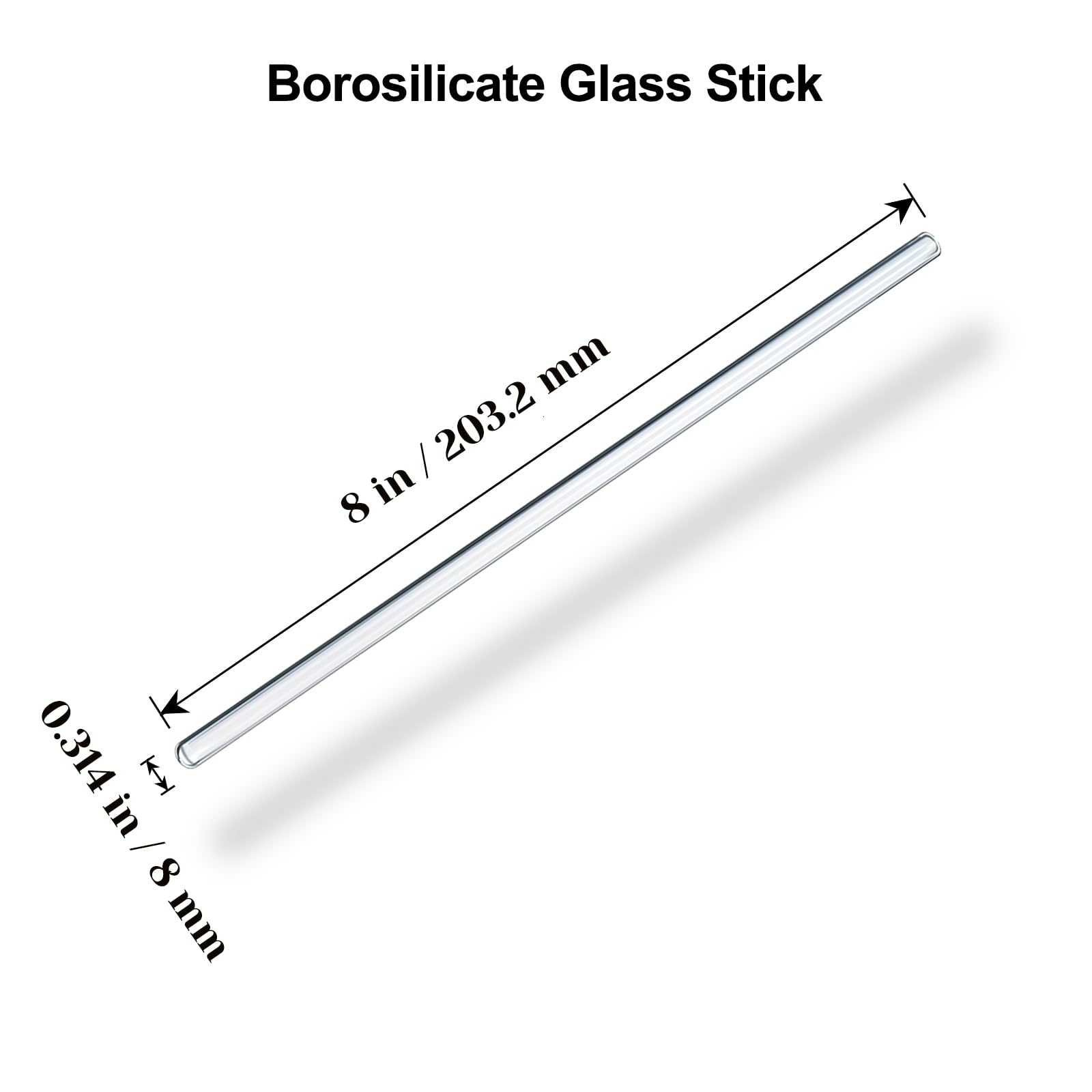 Glass Stirring Rod For Use With Our Range Of Laboratory Beakers