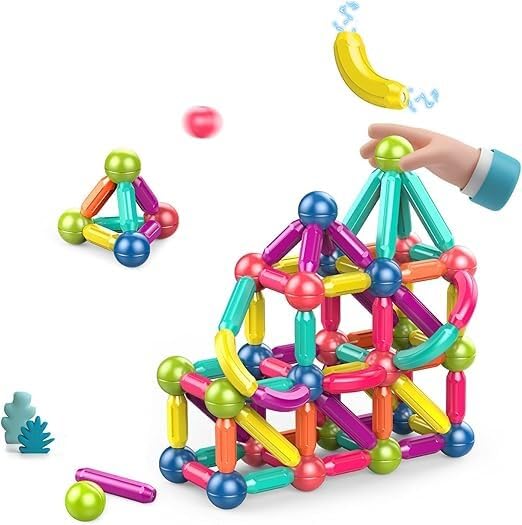 SNAPTRON Magnetic Blocks for Kids Tiles -42 Pieces Set Gifts for Girls, Boys, Magnetic Blocks for Kids 3+ Years, 4 5 6 7 8 9 10/ Constructing & Learning Builder Educational Kids Magnetic Blocks Game (B0DBJ8VLV7) Amazon Price History, Amazon Price Tracker