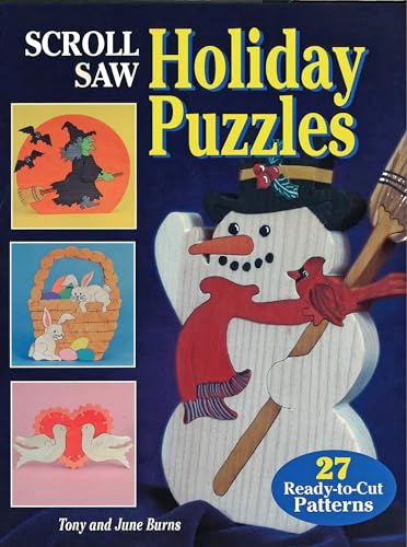 Scroll Saw Holiday Puzzles: 27 Ready-to-Cut Patterns (Fox Chapel Publishing) Seasonal Patterns for Christmas, Halloween, Easter, and Other Holiday Scrolling image 3
