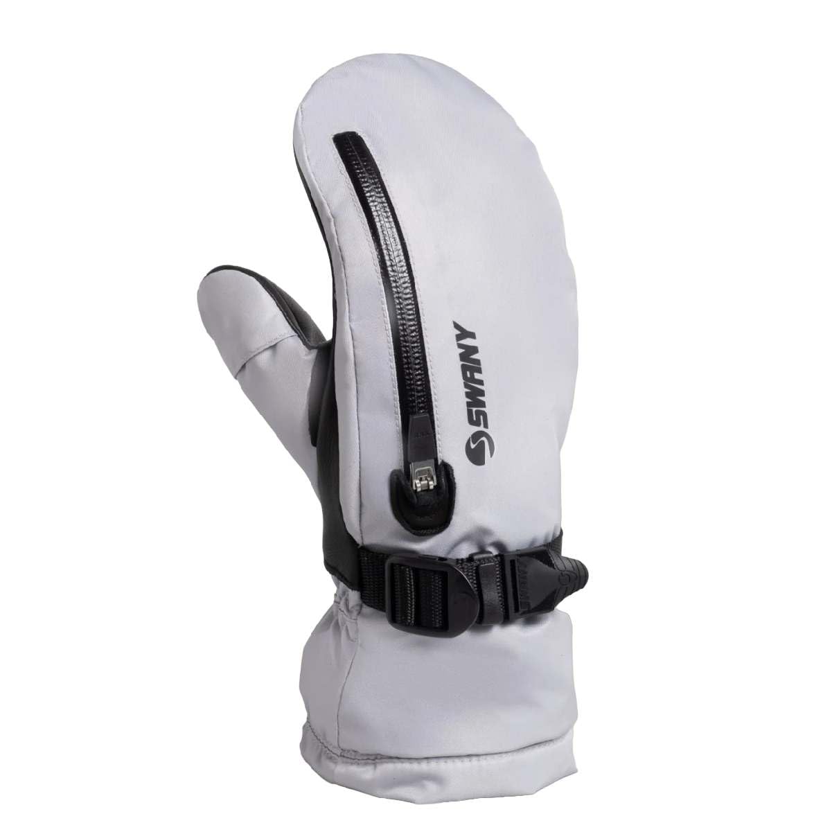 swany handschuhe damen Arctic Damen-Winter-Fäustlinge mit Touchscreen, isoliert, warm, langlebig, Leder, mit Schnellverschlussriemen, Hellgrau, Größe M Fashion Größe:EU34|US2 3/4 What else does this Saints Season Ticket Holders Category:Kinder Jugend_AXA NXT 30 LUX