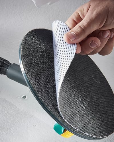 wolfcraft Rondslijperset voor gipskarton 3-delig I 4052000 I Voor het efficiënt schuren van gipskartonoppervlakken - Afbeelding 3