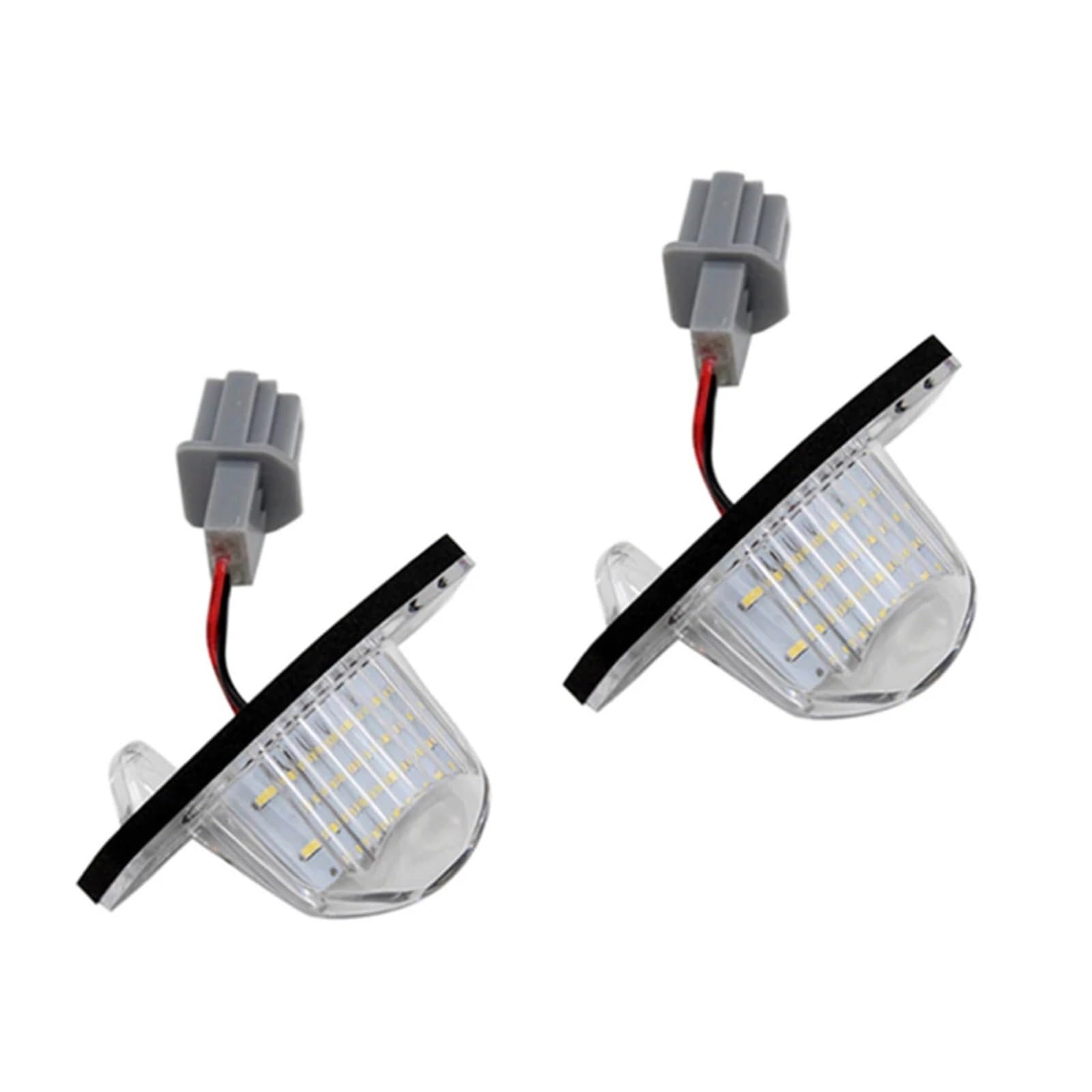 Luz LED para placa de matrícula de 18 bombillas SMD: alta visibilidad de 12V para coche Jazz o Hrv 6