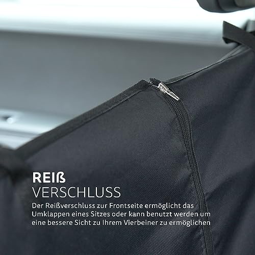 Bestlivings Autoschondecke für den Rücksitz, rutschfeste Hundedecke für Auto Rückbank und Kofferraum, für Auto, SUV, Van geeignet