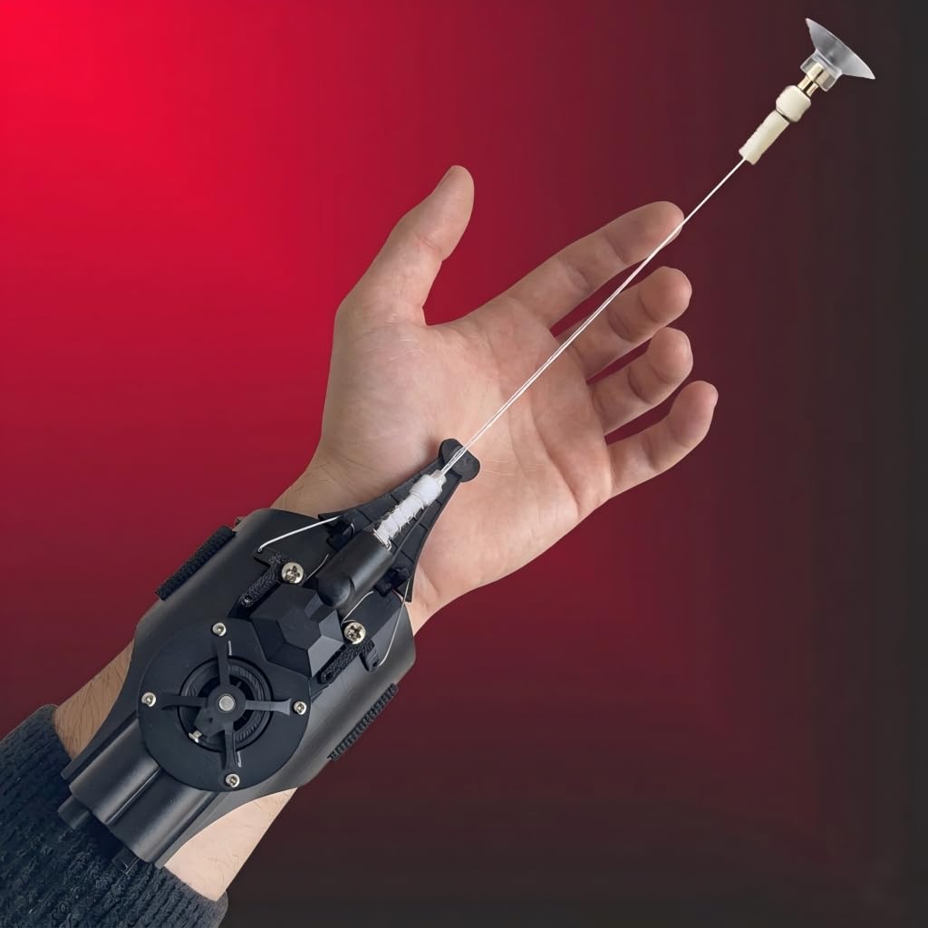 Spider Web Shooter, Real Web Slinger That Actually Shoots for Kids, Cool Toy Things for Superhero Fans