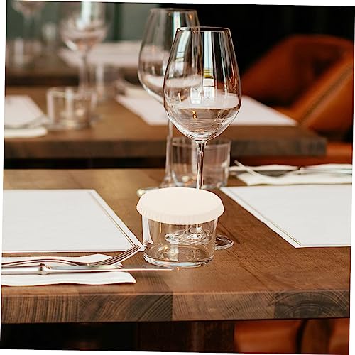 200 gobelets en papier avec couvercles pour bar et restaurant