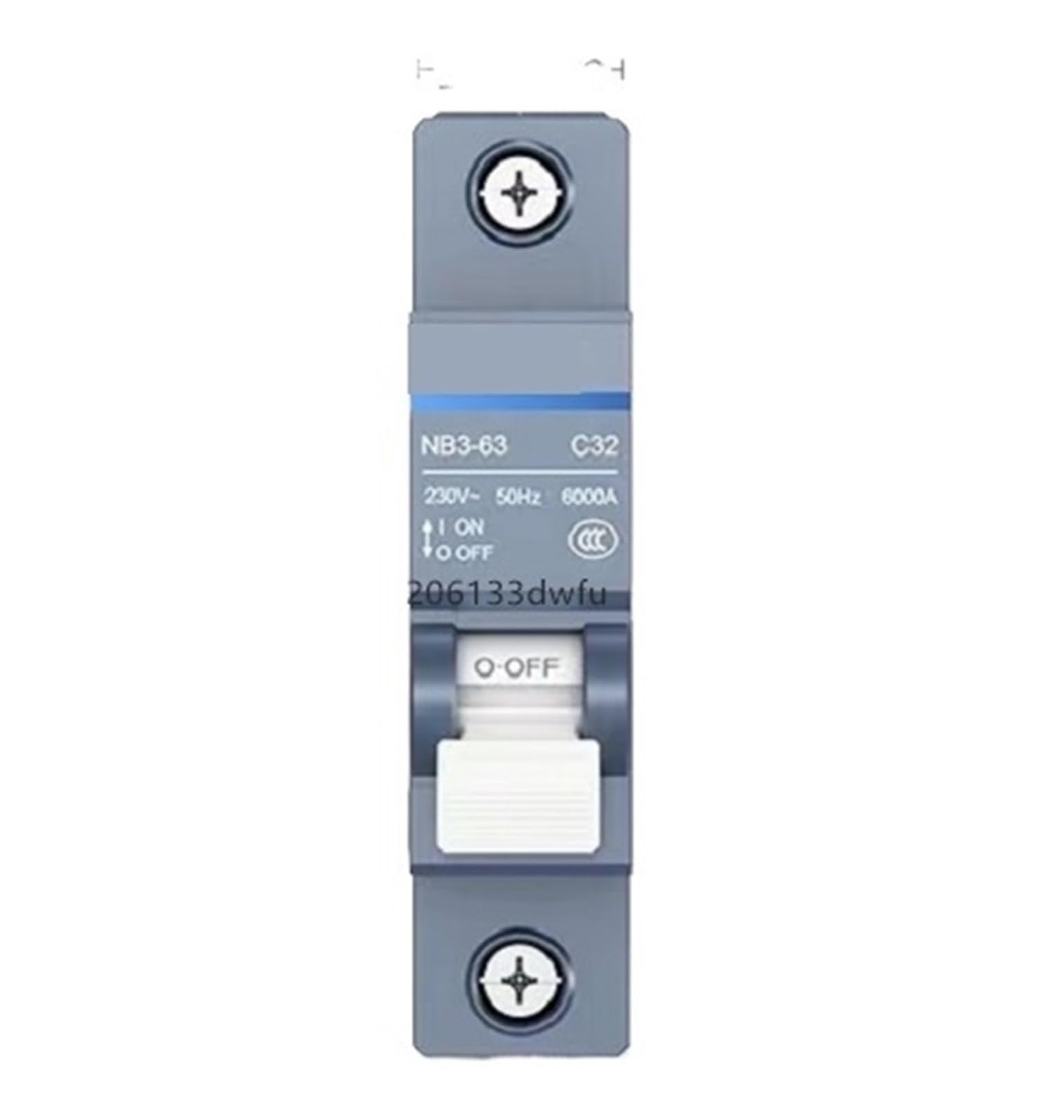 OSHZIKJII 1P 2P 3P 4P AC 230/400V Breaker C60(100A)