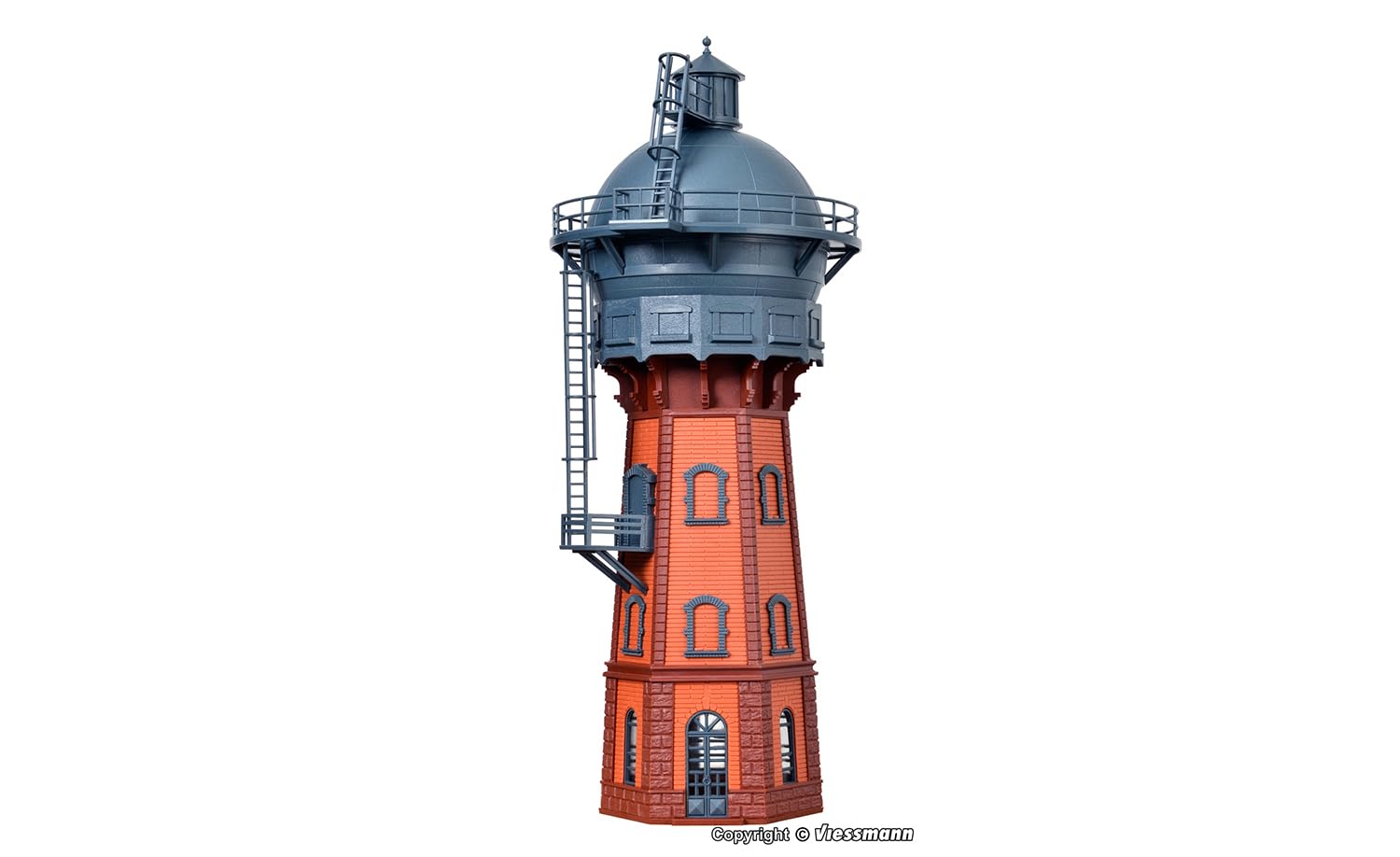 VOLLMER HO Scale Water Tower - 4-5/16 x 9-7/8" 11 x 25cm