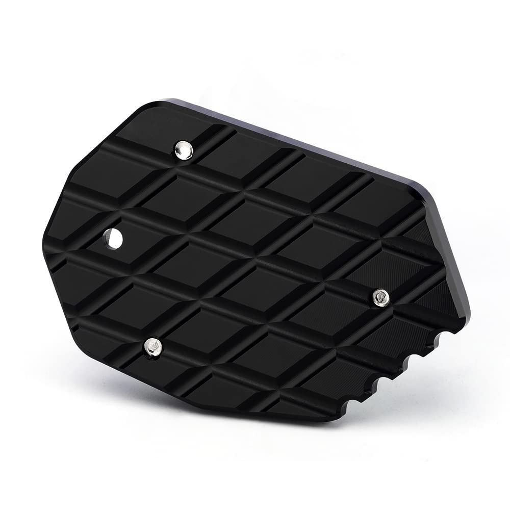 Modeer Compatibile con Z900 2017 – 2025, piastra di prolunga CNC, supporto laterale Pad Z 900 Z900 accessori (nero)
