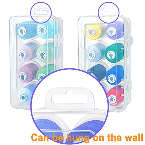 image for New brothread - 18 Options - Multi-Purpose 100% Mercerized Cotton Thre