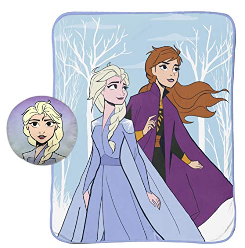 Jay Franco Disney Frozen 2 50" x 60" Blanket, Kids Super Soft 2