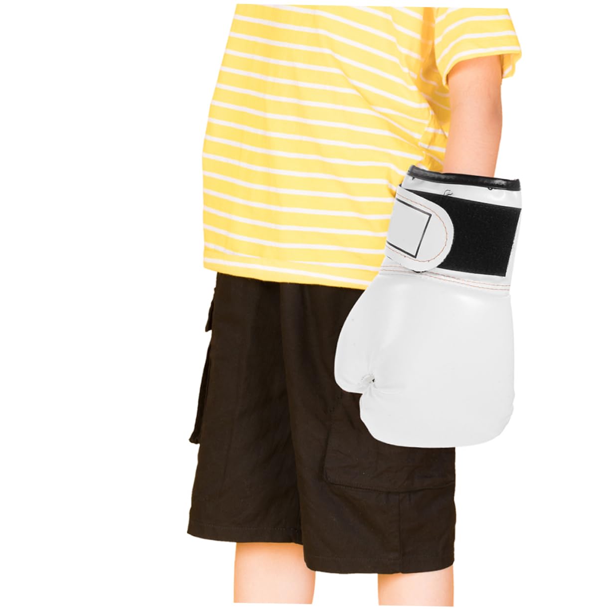 Guanti da Boxe per Ragazzi, 2 Paia, in Pu Interno in Spugna