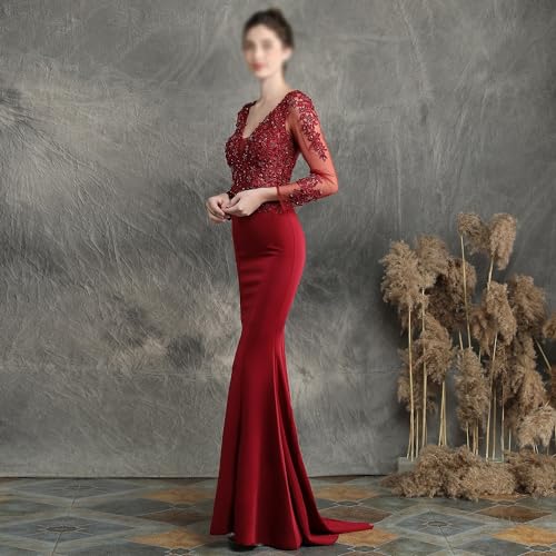 Robe de soirée de banquet 4XL coupe ample confortable - 3