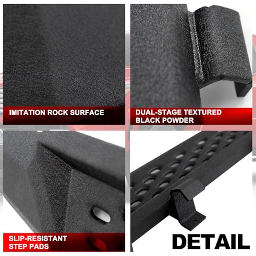 Estribos estilo Raptor para Ford Bronco 2021-2024 2 puertas miniatura 3