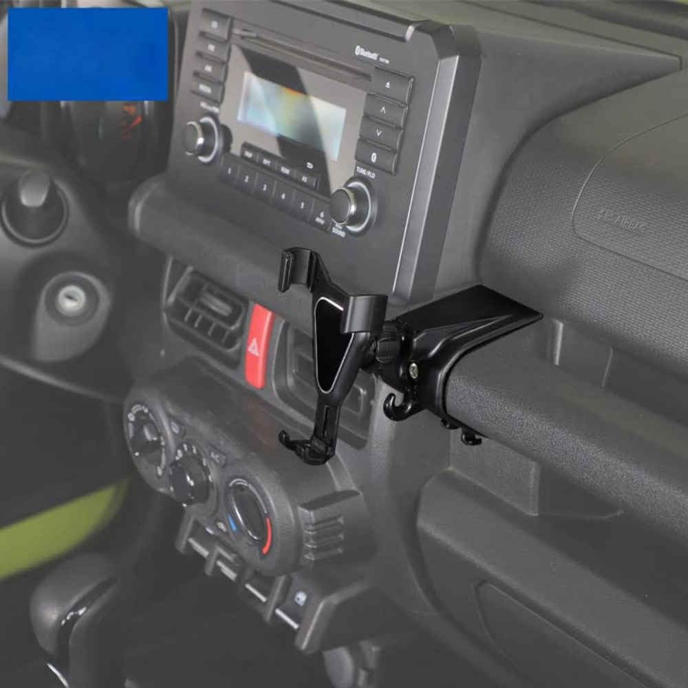 Samochodowy uchwyt na telefon komórkowy do Suzuki Jimny 2019-2022 specjalny wielofunkcyjny uchwyt nawigacyjny GPS hak organizer akcesoria dekoracyjne, czarny