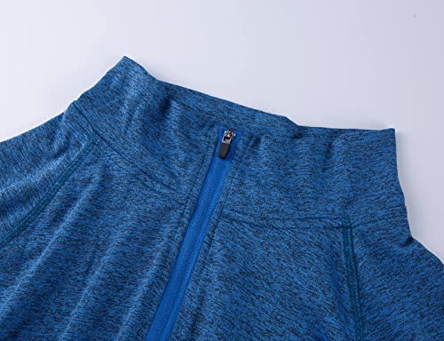 Koscacy Athletic Shirts Women Short Sleeve, Plus Size V Neck Collared Yoga Top With Leggings Absorb Sweat Quick Dry Activity Running Tshirt Loungwear Blue 2Xl #TOP6