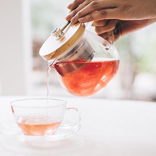 Miniatura 6 de Hario Tetera de madera de olivo "Teaor", 15.2 fl oz