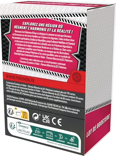 Pokémon : Bundle 6 boosters Flamme - vue 4
